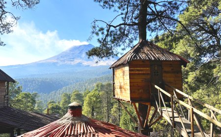 Conoce una aldea, un Refugio Natural Frente al Popocatépetl que te fascinara