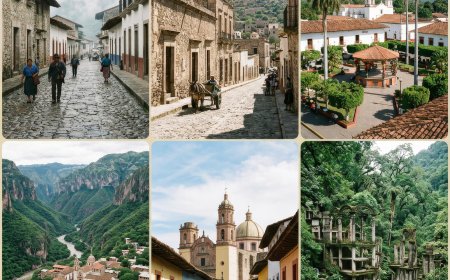 6 Pueblos encantadores en México poco conocidos que te sorprenderán