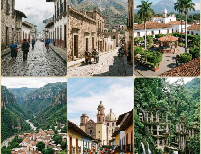 6 Pueblos encantadores en México poco conocidos que te sorprenderán